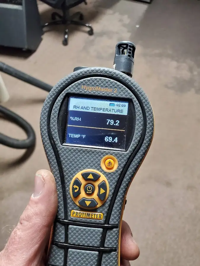 Moisture meter humidity assessment for Mold Remediation & Removal in Belgrade